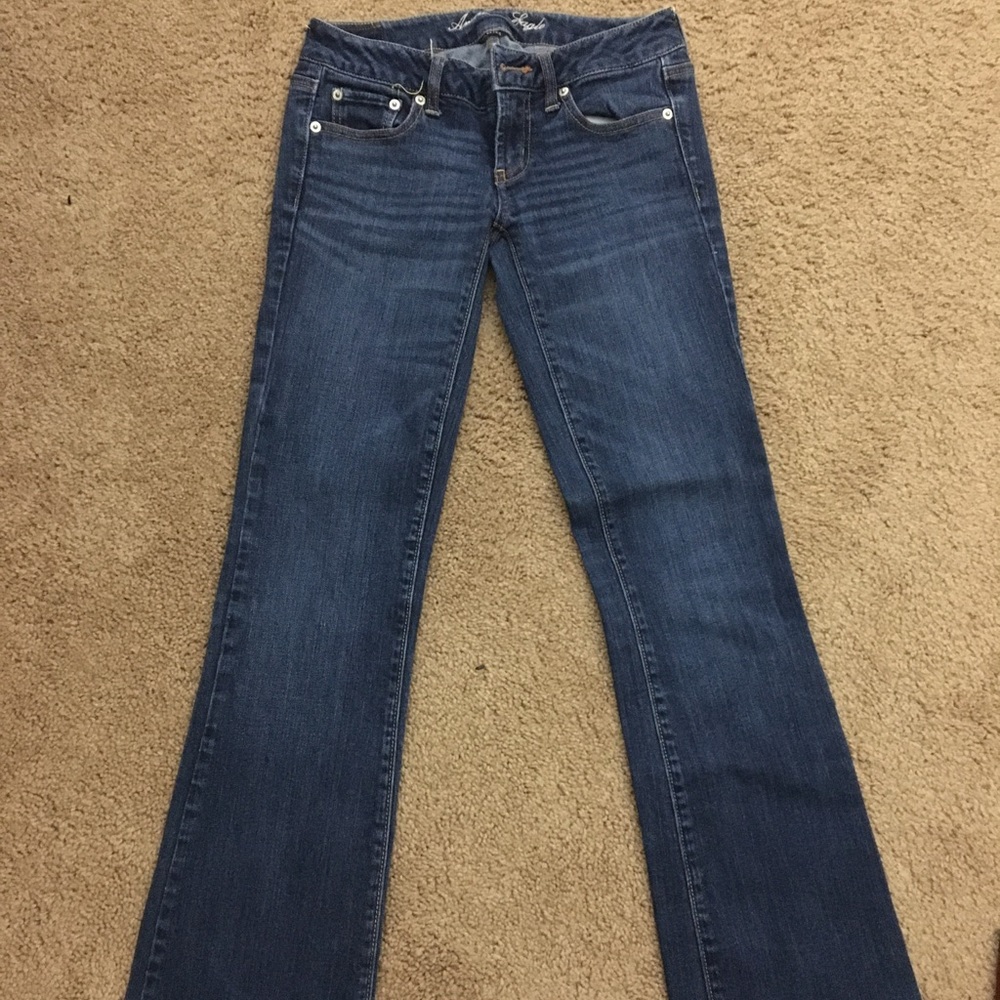 American Eagle Favorite Boyfriend Bootleg Jeans